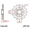 EK/JT Kettingkit 525ZVX3 15/41 - standaard achtertandwiel
