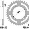 800Wx800H-3070265-2 EK/PBR Kettingkit 420SR 14/52 - standaard achtertandwiel