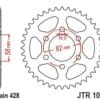 JT/JT Kettingkit 428HDR 14/37 Standaard - Standaard achtertandwiel
