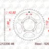 800Wx800H-3070431-2 AFAM Kettingkit 520XLR2 14/69 - Standaard achtertandwiel