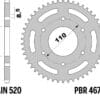 800Wx800H-3070613-2 Kettingkit EK/PBR 520MVXZ2 15/42 - ultralicht hard geanodiseerd achtertandwiel