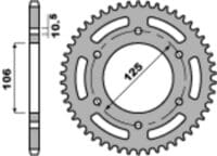 800Wx800H-3070645-2 Kettingkit EK/PBR 520SRX2 16/51 - standaard achtertandwiel
