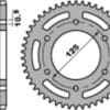 800Wx800H-3070646-2 Kettingkit EK/PBR 520MVXZ2 16/51 - standaard achtertandwiel