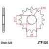 800Wx800H-3070826-3 EK/JT Kettingkit 525ZVX3 17/50 - Standaard achtertandwiel