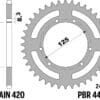 800Wx800H-3070898-2 EK/PBR Kettingkit 420SR 11/59-134 - Standaard achtertandwiel