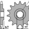 800Wx800H-3071126-3 EK/PBR Kettingkit 428SHDR 13/46-122 - Standaard achtertandwiel