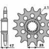 EK/PBR Kettingkit 520 ZVX3 - 15/42-116 – Standaard achtertandwiel staal