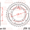 EK/JT Kettingkit 525 MVXZ2 - 15/45-124 – Standaard achtertandwiel staal