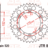 EK/JT Kettingkit 520 SRX2 - 13/40-92 – Standaard achtertandwiel staal