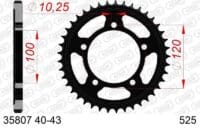AFAM Kettingkit 525 XHR4 - 15/42-110 – Standaard achtertandwiel staal