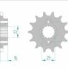 800Wx800H-3071736-3 AFAM Kettingkit 520 XHR4 - 15/46-104 – Standaard achtertandwiel staal