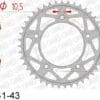 AFAM Kettingkit 525 XHR4 - 16/41-114 – Standaard achtertandwiel staal