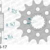 800Wx800H-3072033-3 AFAM Kettingkit 525 XHR4 - 17/42-118 – Standaard achtertandwiel staal