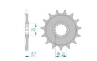 AFAM Kettingkit 525 XHR4 - 17/41-116 – Standaard achtertandwiel staal