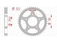 AFAM Kettingkit 530 XSR4 - 18/48-116 – Standaard achtertandwiel staal
