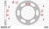 800Wx800H-3072468-2 AFAM Kettingkit 520 XSR4 - 16/47-112 – Standaard achtertandwiel staal