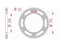 800Wx800H-3072571-2 AFAM Kettingkit 520 XSR4 - 15/48-116 – Standaard achtertandwiel staal