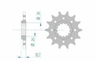 800Wx800H-3072915-3 AFAM Kettingkit 520 XHR4 - 17/45-116 – Standaard achtertandwiel aluminium