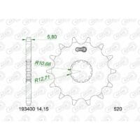 800Wx800H-3073143-3 AFAM Kettingkit 520 XSR4 - 15/48-114 – Standaard achtertandwiel staal