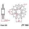800Wx800H-3073416-3 EK/JT Kettingkit 525ZVX3 17/42-120 – Standaard achtertandwiel