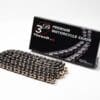 EK/JT Kettingkit 525 Z/3D - 17/42-120 – Standaard achtertandwiel staal