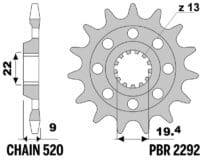 800Wx800H-3073459-3 EK/PBR Kettingkit 520 MRD7 - 13/50-114 – Standaard achtertandwiel aluminium