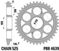 800Wx800H-3073540-2 EK/PBR Kettingkit 525ZVX3 16/42-126 – Standaard achtertandwiel