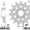 800Wx800H-3073540-3 EK/PBR Kettingkit 525ZVX3 16/42-126 – Standaard achtertandwiel